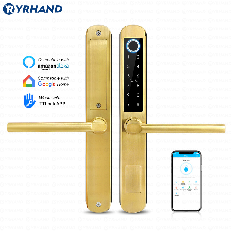 Letter Opener Brass - Kunci Pintu Pintar Kaca Geser Baja