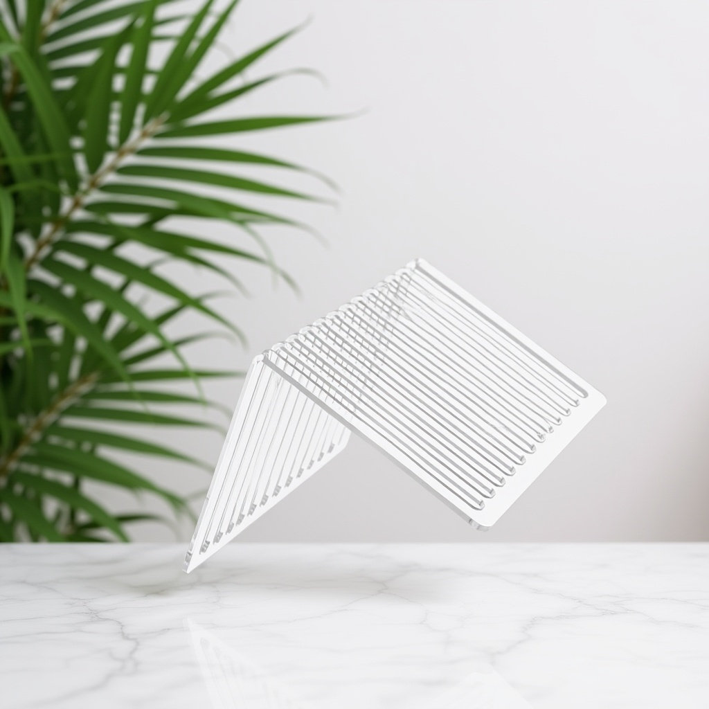 Magazine Holder Rack - Rak Penyimpanan Piringan Hitam Akrilik untuk