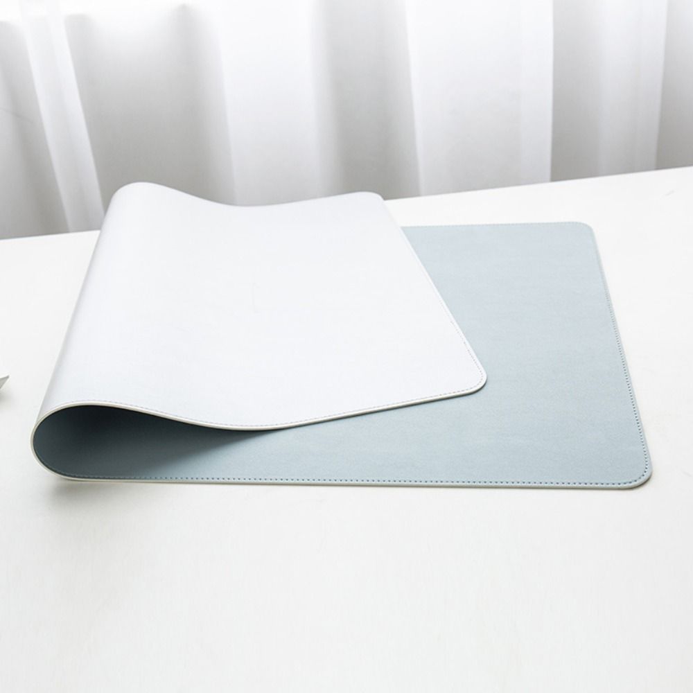 Alas Keyboard Kulit PU Berwarn - Leather Desk Pad ulasan dan harga