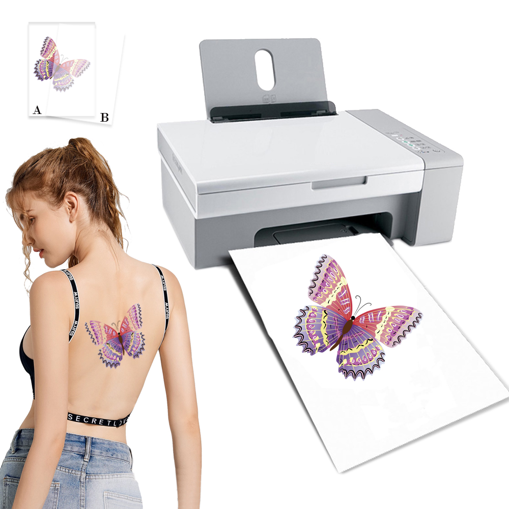 Kertas Transfer Stiker Tato Uk - Ink Blotter Paper ulasan dan harga