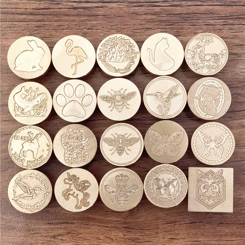 Kepala Stempel Segel Lilin Des - Wax Seal Stamp Set ulasan dan harga