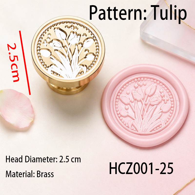 Stempel Lilin Pola Bunga Terat - Wax Seal Stamp Set ulasan dan harga