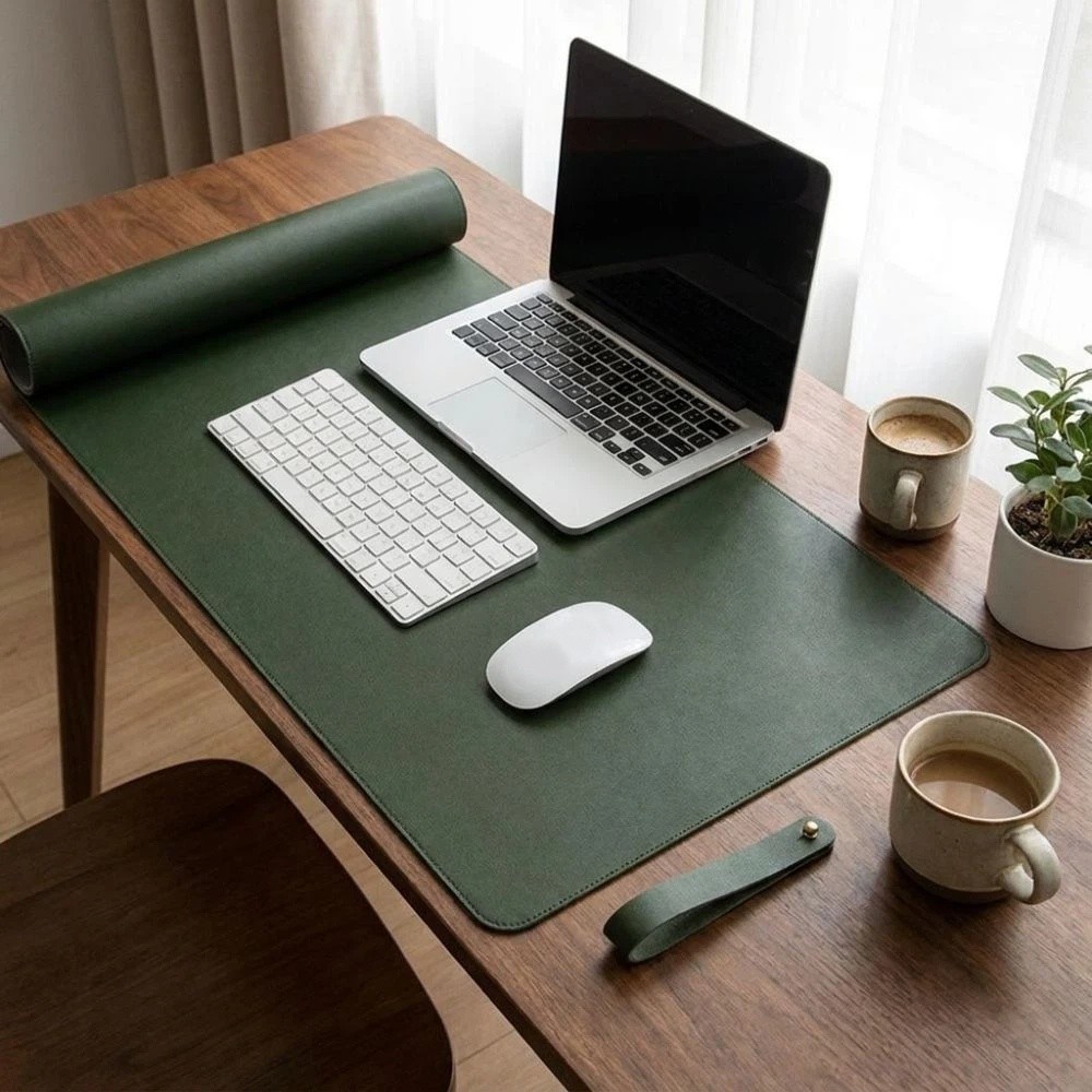 Alas Meja Dua Sisi Bahan Kulit - Leather Desk Pad ulasan dan harga