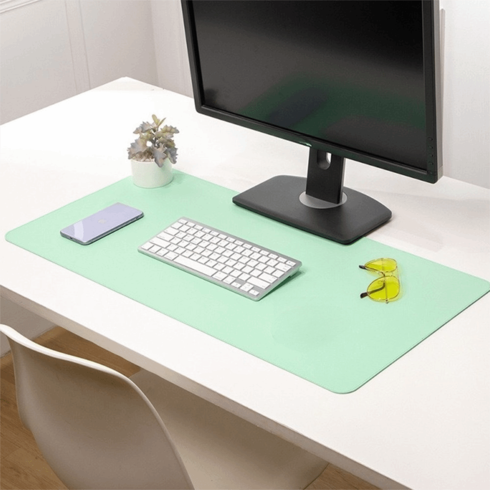 Alas Meja Dua Sisi Bahan Kulit - Leather Desk Pad ulasan dan harga