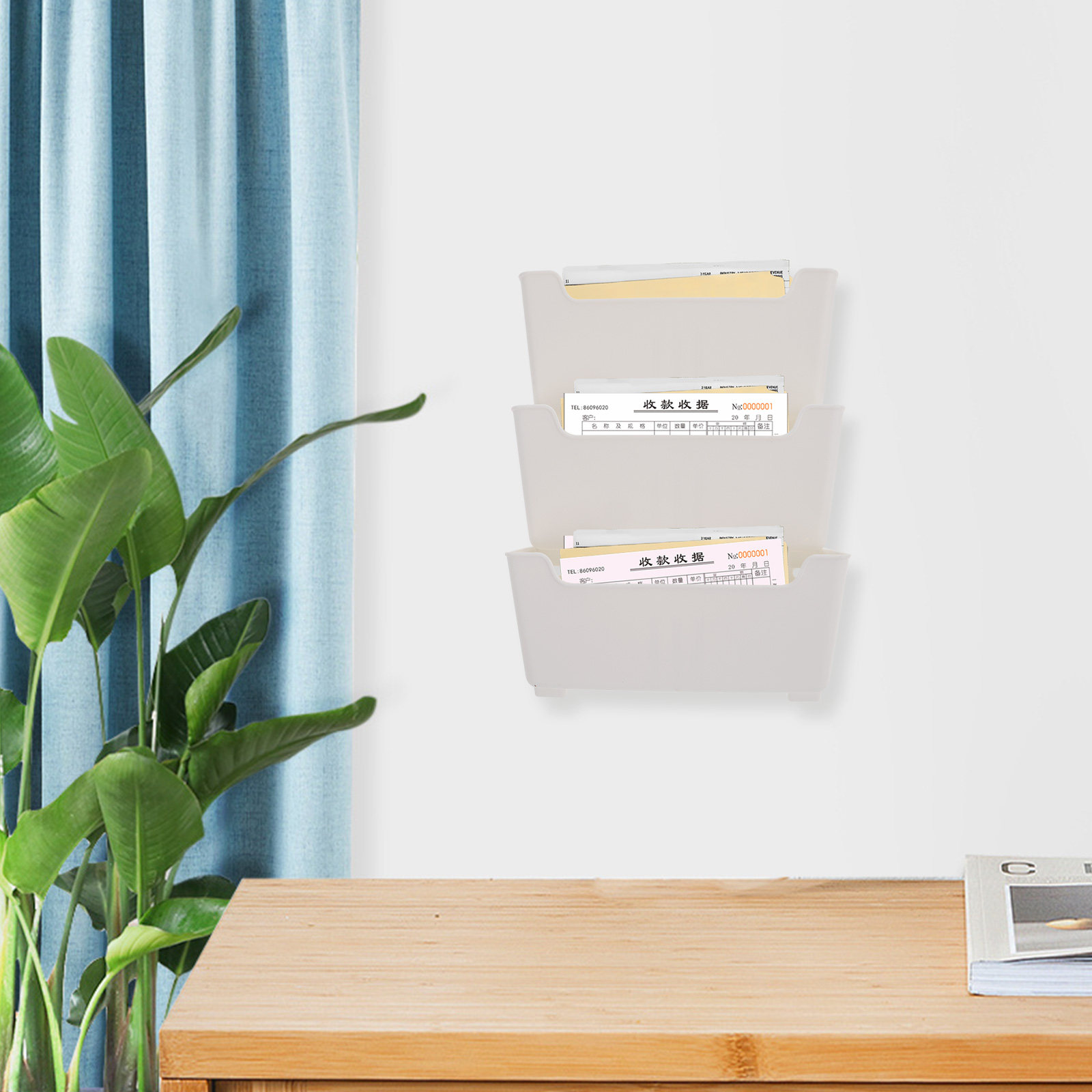 1 Set Rak Penyimpanan Dokumen  - Magazine Holder Rack ulasan dan harga