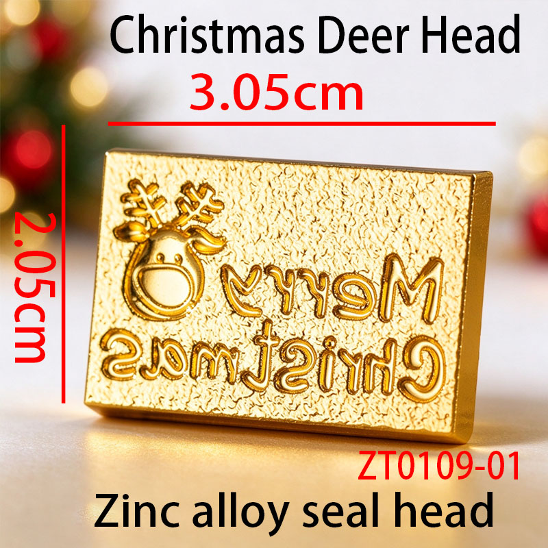 Cap segel lilin Natal ZT0109,  - Wax Seal Stamp Set ulasan dan harga