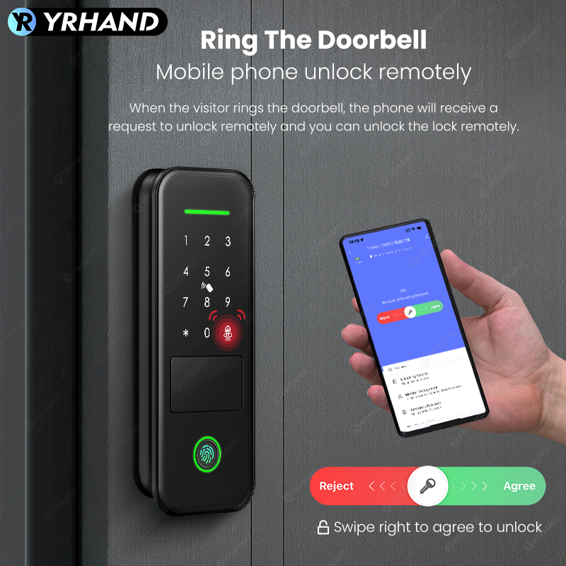 Kunci Pintar Tuya Smart Lock C - Letter Opener Brass ulasan dan harga
